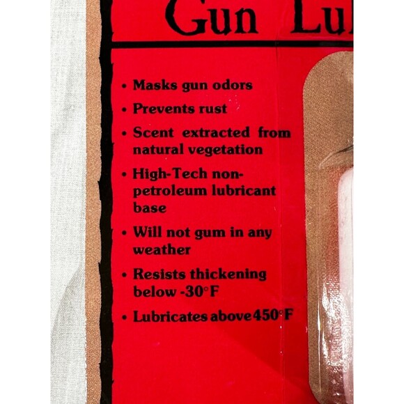 NEW IN BOX Crouse's Odor Masking Gun Lubricant- Pine Cover Scent Hunting 1.25 oz - Picture 2 of 8